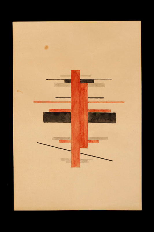 Suprematist Composition by Ilya Chashnik,16x12(A3) Poster