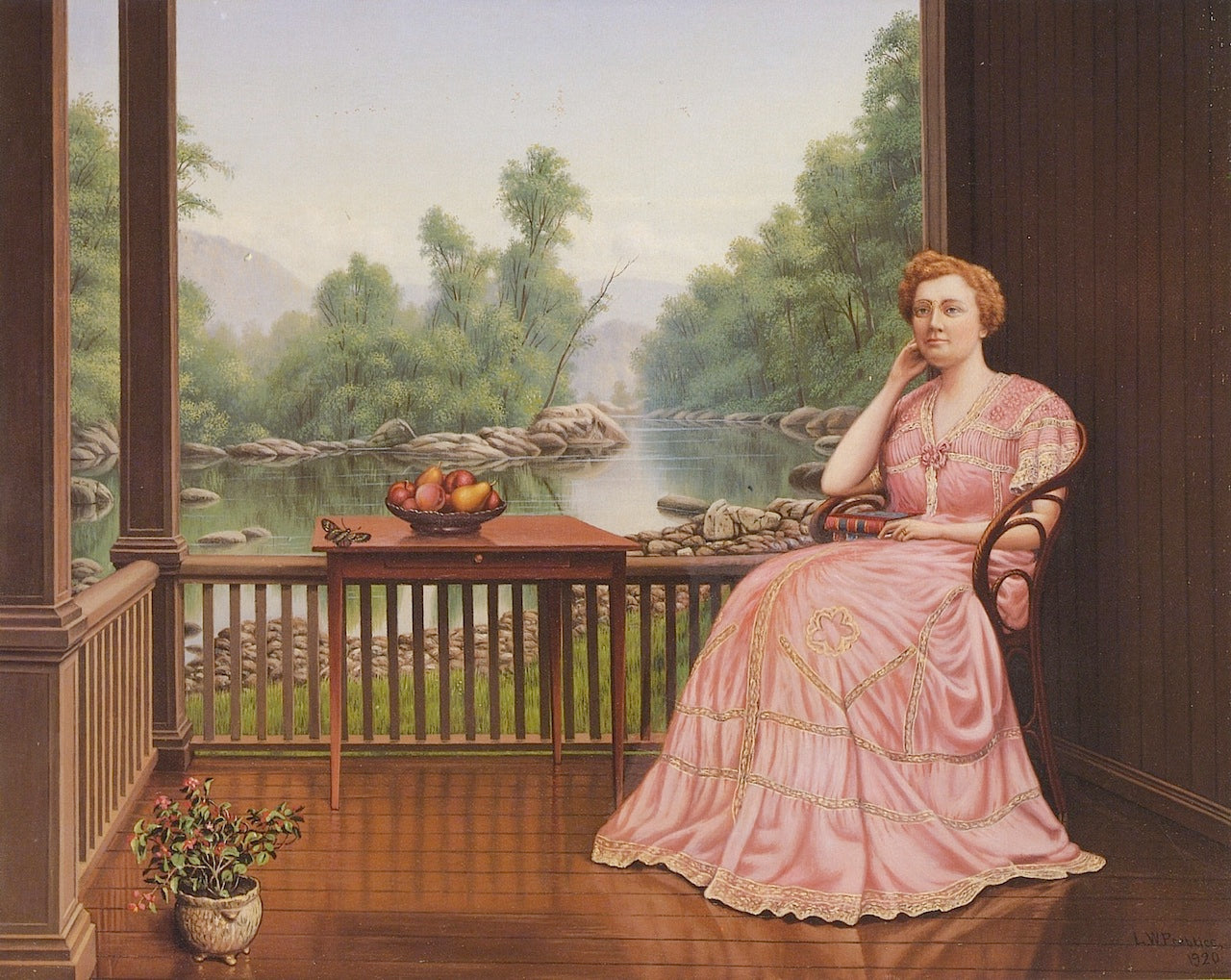 Afternoon Idyll by Levi Wells Prentice,A3(16x12")Poster