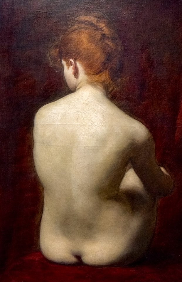 Lilia, vintage artwork by Charles Auguste Émile Durand, 12x8" (A4) Poster