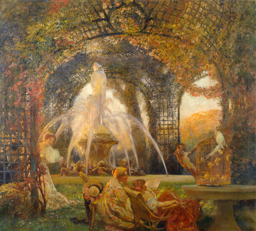 The Arbor by Gaston La Touche,A3(16x12")Poster