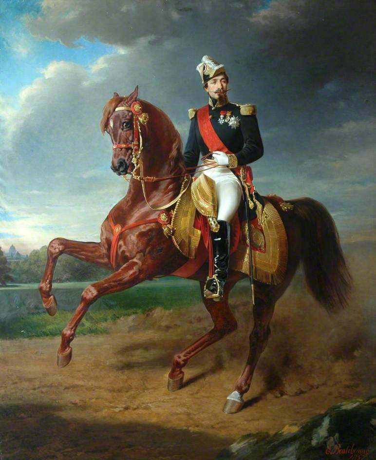 Charles Louis Napoleon Bonaparte, vintage artwork by Charles Edouard Boutibonne, A3 (16x12") Poster Print