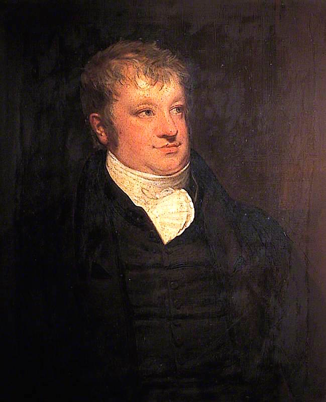 John Brenchley of Kingsley House, Maidstone, vintage artwork by Samuel Drummond, 12x8" (A4) Poster