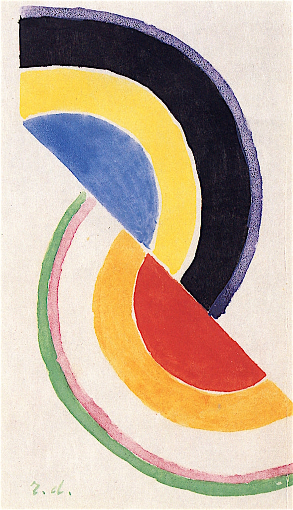 Rhythm III by Robert Delaunay,16x12(A3) Poster