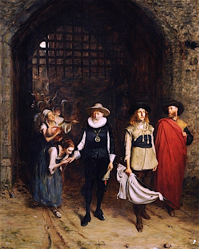 The Flag of Truce, vintage artwork by John Pettie, RA, 12x8" (A4) Poster