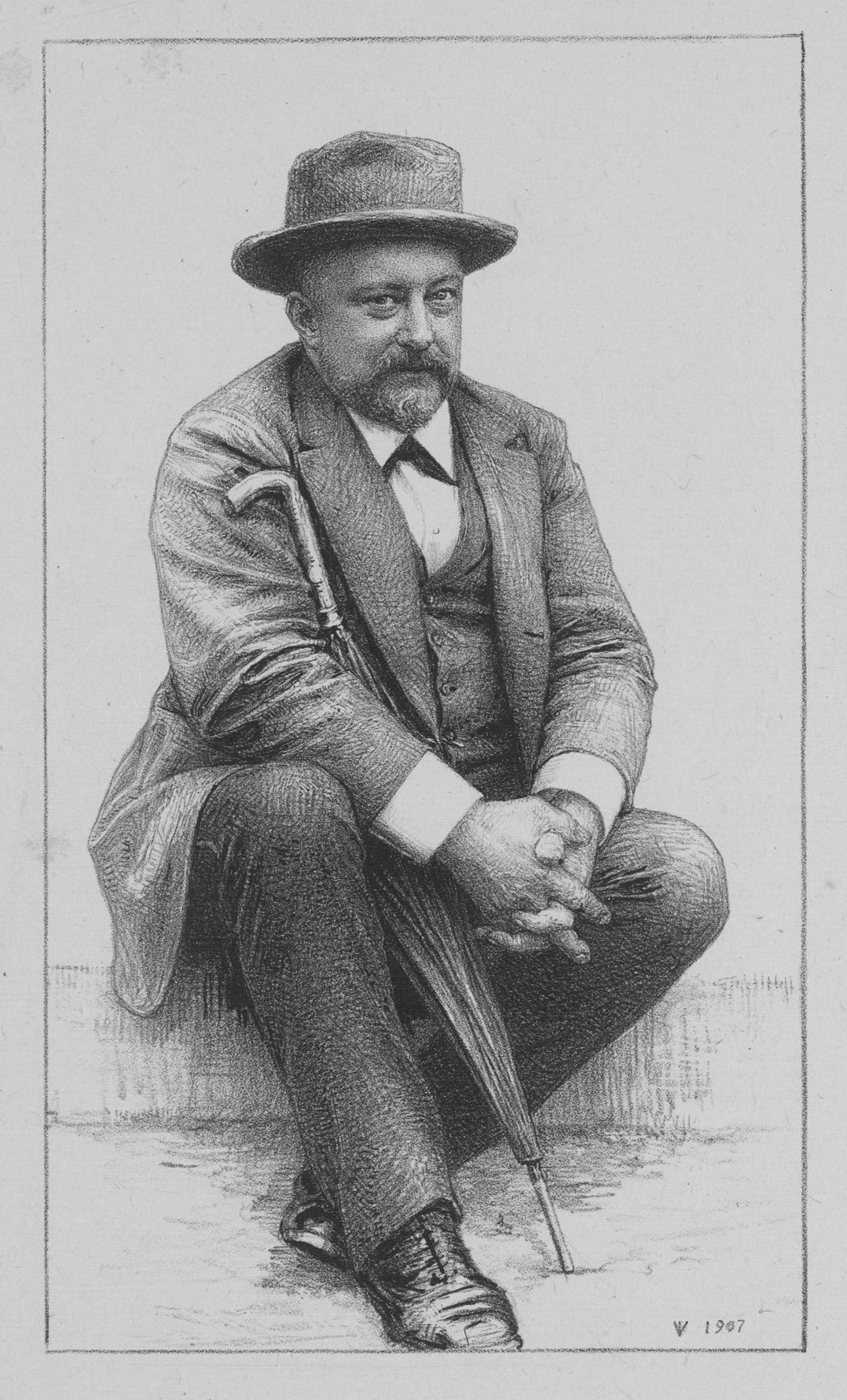 Pieter Lodewijk Tak by Jan Veth,A3(16x12")Poster