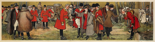 The Honours, vintage artwork by Albert Guillaume, 12x8" (A4) Poster
