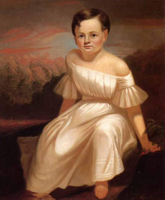 Miss Sallie Ann Camden, vintage artwork by George Caleb Bingham, A3 (16x12") Poster Print