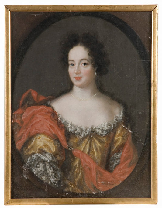 Agnes Wrangel, vintage artwork by Peter Martin van Mytens Senior, 12x8" (A4) Poster