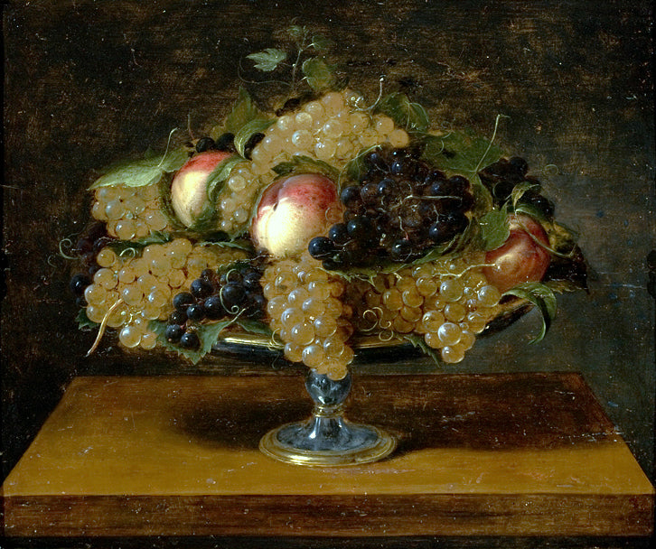 Still life, vintage artwork by Panfilo Nuvolone, 12x8" (A4) Poster