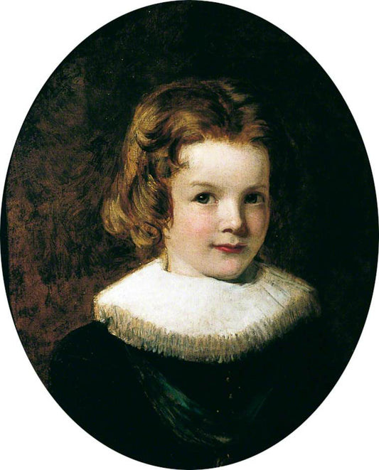 The Artist's Son, Walter, vintage artwork by William Powell Frith, A3 (16x12") Poster Print