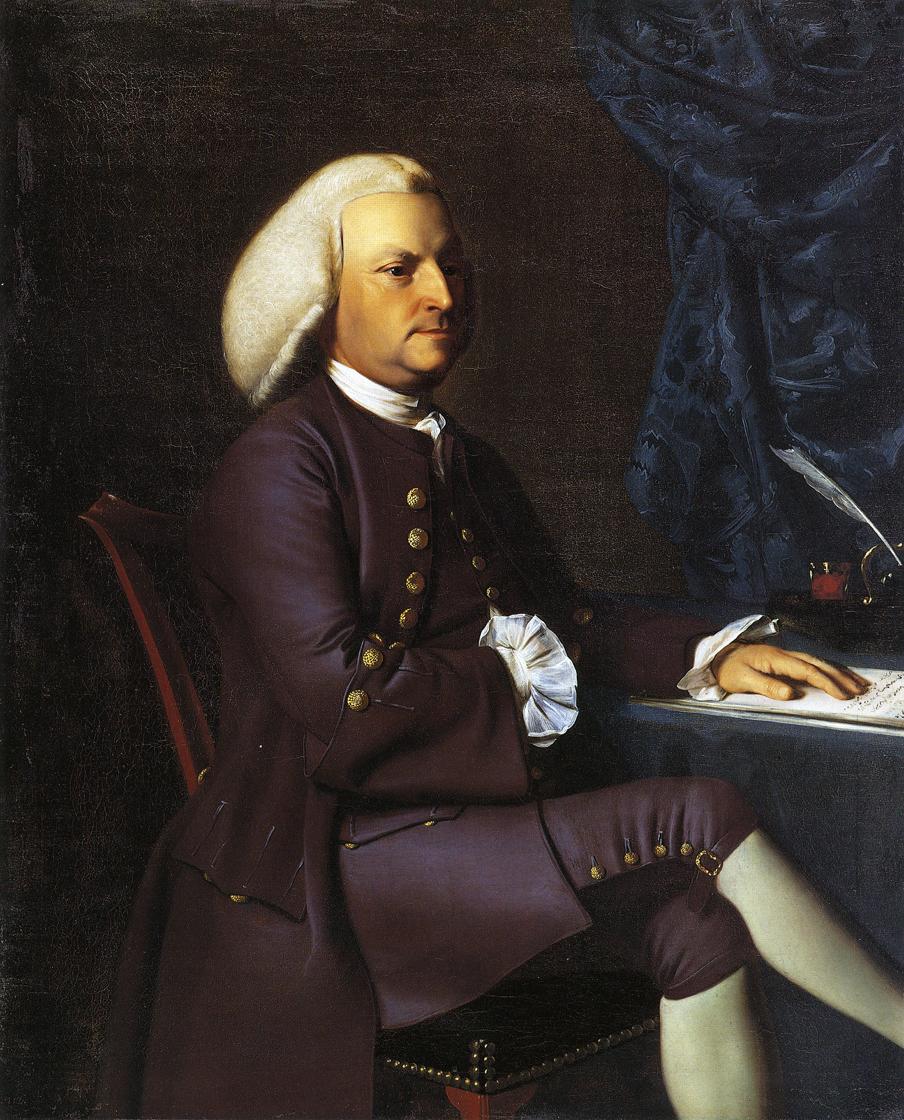 Isaac Smith, vintage artwork by John Singleton Copley, 12x8" (A4) Poster