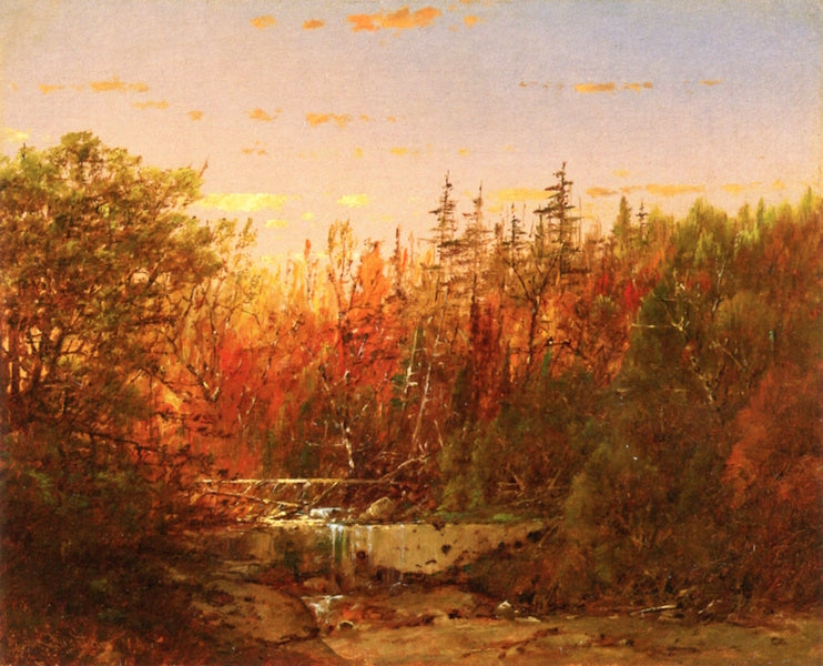 Early Evening, vintage artwork by William Louis Sonntag, Sr, 12x8" (A4) Poster