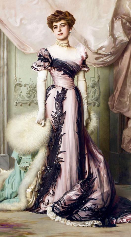untess Carolina Sommaruga Matteini by Vittorio Matteo Corcos,A3(16x12")Poster