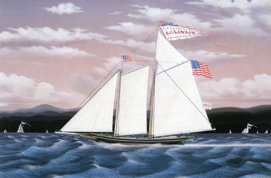 A. G. Lawson, vintage artwork by James Bard, A3 (16x12") Poster Print