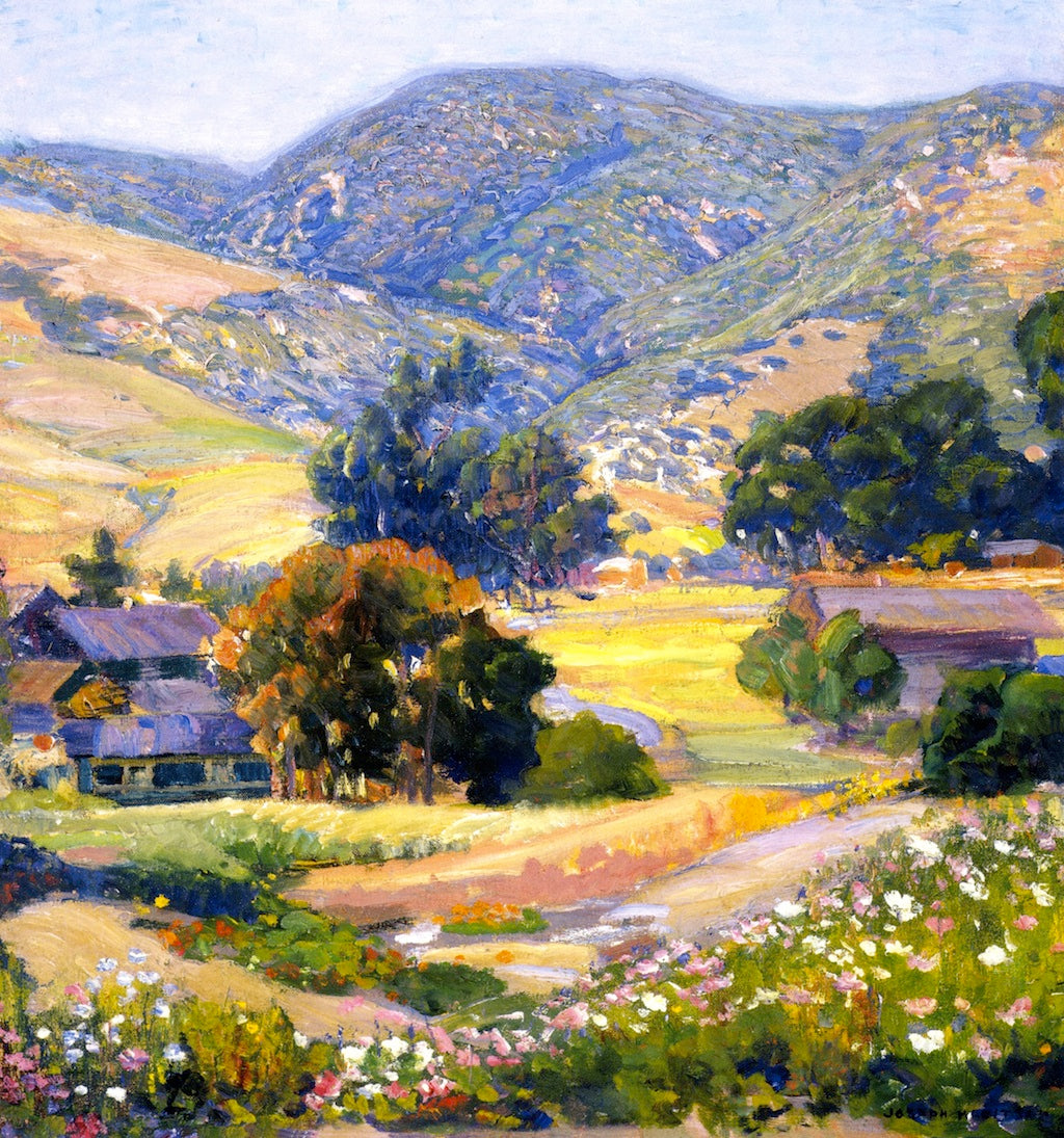 The Jeweled Hills by Joseph Kleitsch,16x12(A3) Poster