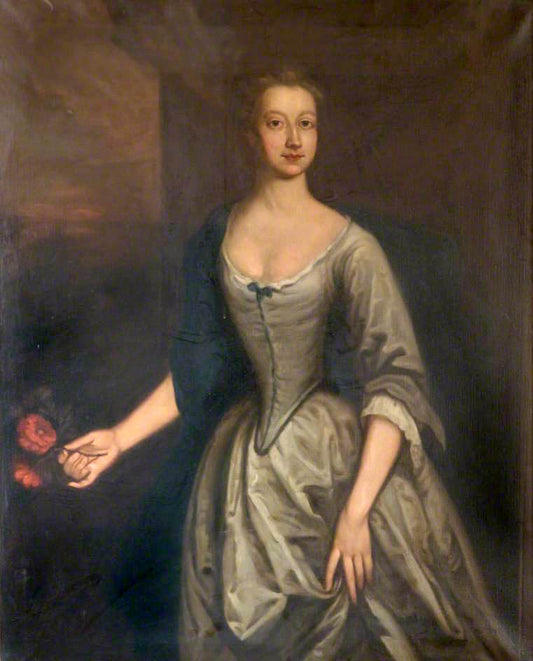 Portrait of Lady Helen Sutherland, vintage artwork by Follower of William Aikman, 12x8" (A4) Poster