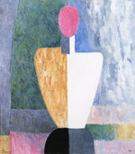 Half-Length Figure by Kasimir Malevich,16x12(A3) Poster