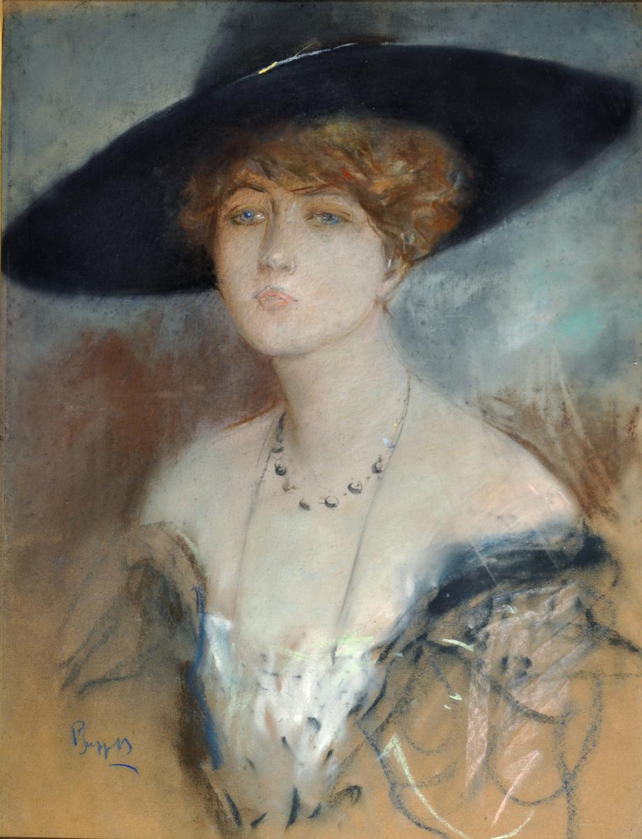 Musetta, vintage artwork by Pietro Scoppetta, 12x8" (A4) Poster