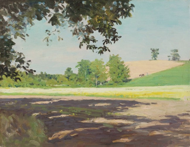 Hot Summer Fields, Meadowdale by Victor Coleman Anderson,16x12(A3) Poster