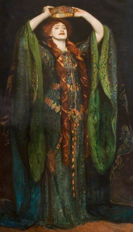 cbeth (after John Singer Sargent) by Reginald Grenville Eves,16x12(A3) Poster