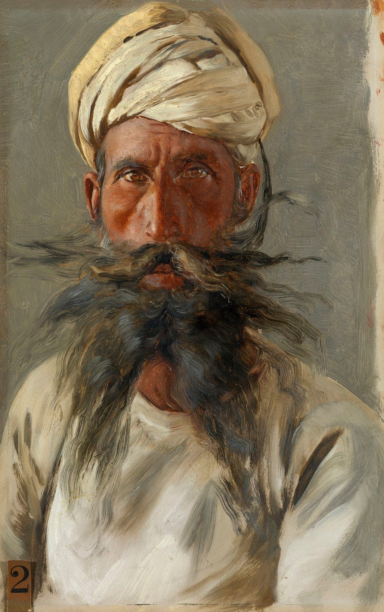 Makkan Singh, vintage artwork by Rudolph Swoboda, A3 (16x12") Poster Print