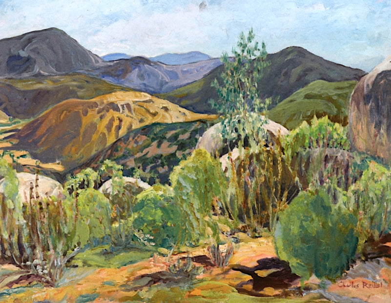 Rolling Hills by Charles Reiffel,A3(16x12")Poster