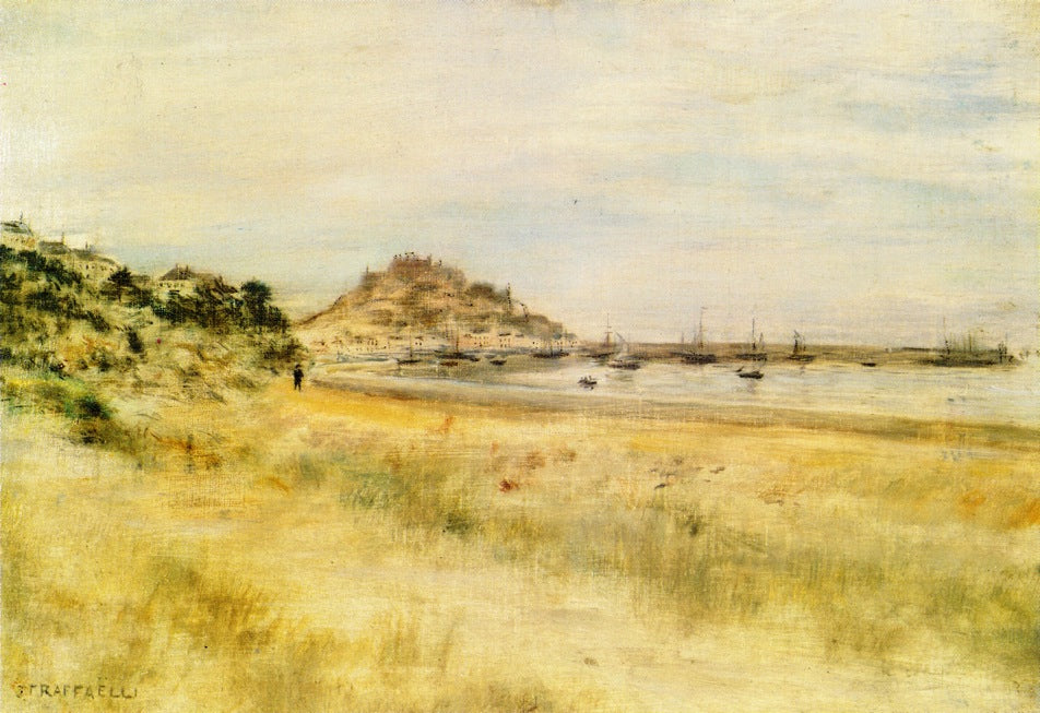 Mont Orgeuil, Gorey, Jersey by Jean-Franaois Raffaëlli,A3(16x12")Poster