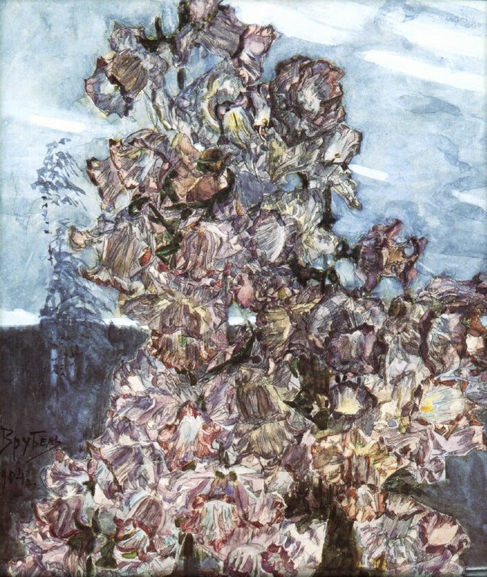 Campanula by Mikhail Vrubel,A3(16x12")Poster