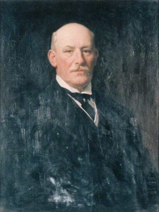 Herbert Francis Eaton, Lord Cheylesmore, vintage artwork by Sir William Llewellyn, 12x8" (A4) Poster
