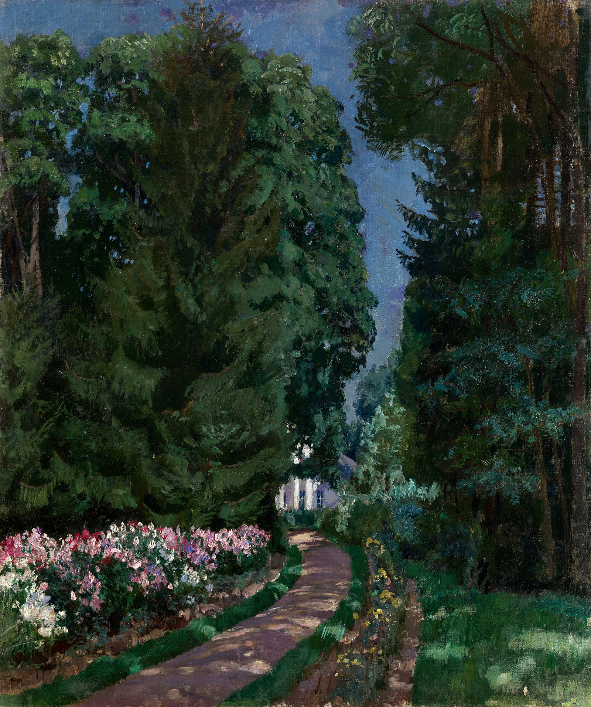 Garden Path by Stanislav Zhukovsky,16x12(A3) Poster