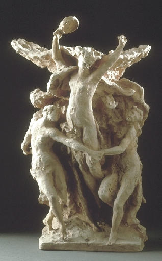 'La Danse', vintage artwork by Jean-Baptiste Carpeaux, 12x8" (A4) Poster
