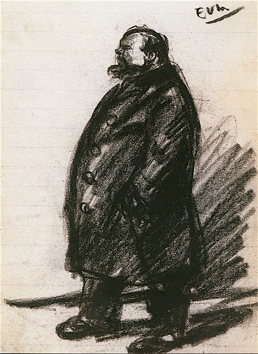 Emigrant in Profile by Eugeen van Mieghem,16x12(A3) Poster