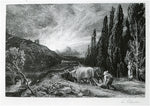 The Early Ploughman, vintage artwork by Samuel Palmer, A3 (16x12") Poster Print