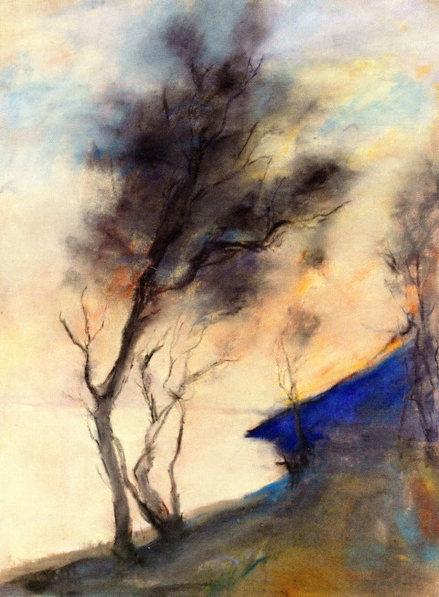 Italian Shore by Lesser Ury,A3(16x12")Poster