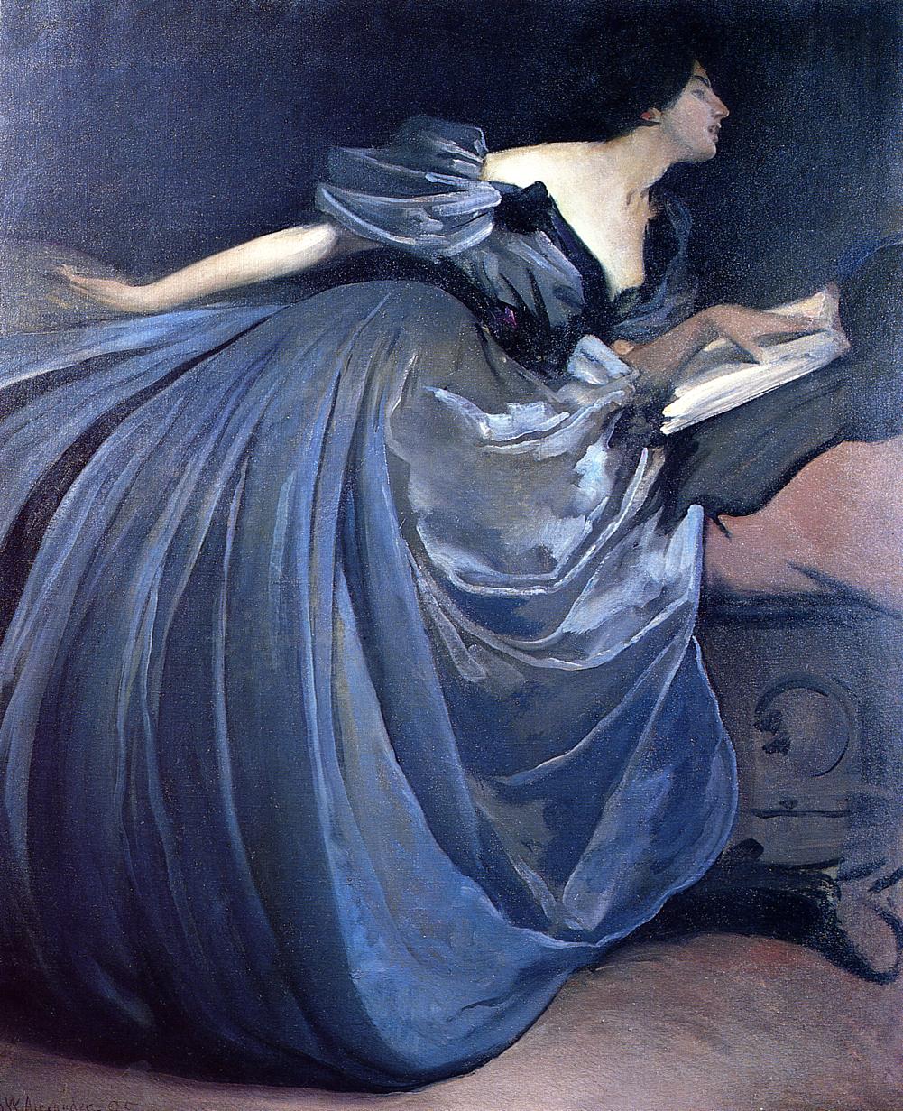 Althea by John White Alexander,A3(16x12")Poster