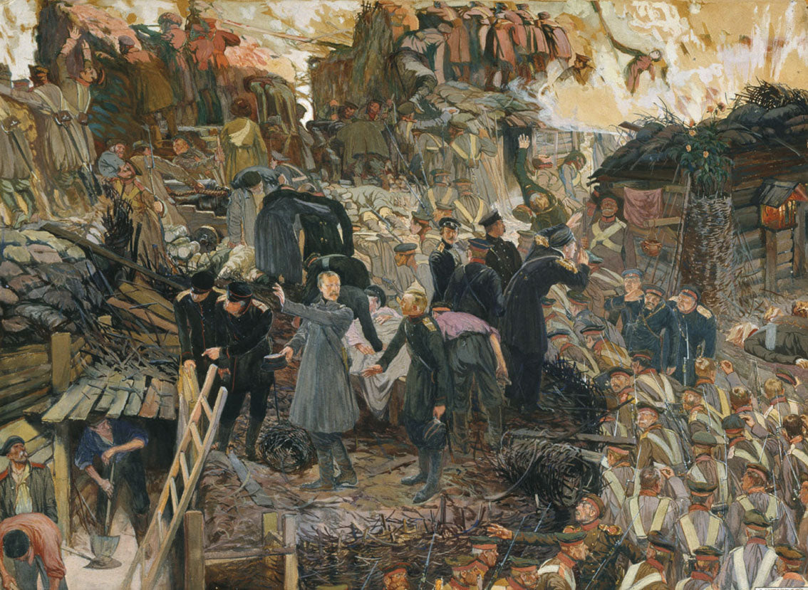 The Defense of Sevastopol by Dmitry Kardovsky,A3(16x12")Poster