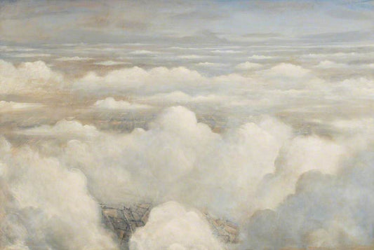 Battlefields of Britain, vintage artwork by Christopher Nevinson, 12x8" (A4) Poster