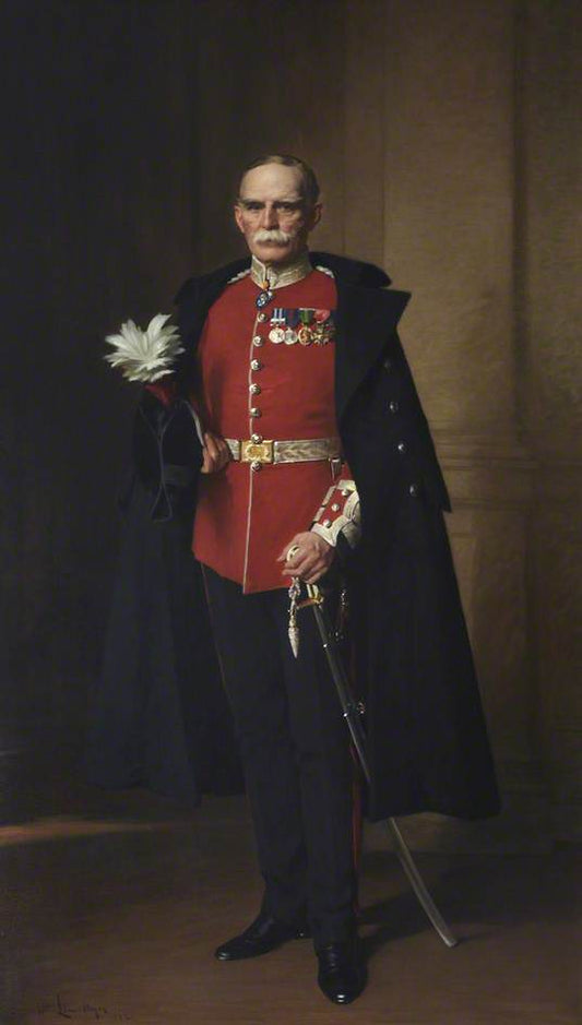Sir Ralph William Anstruther of Balcaskie, vintage artwork by Sir William Llewellyn, 12x8" (A4) Poster