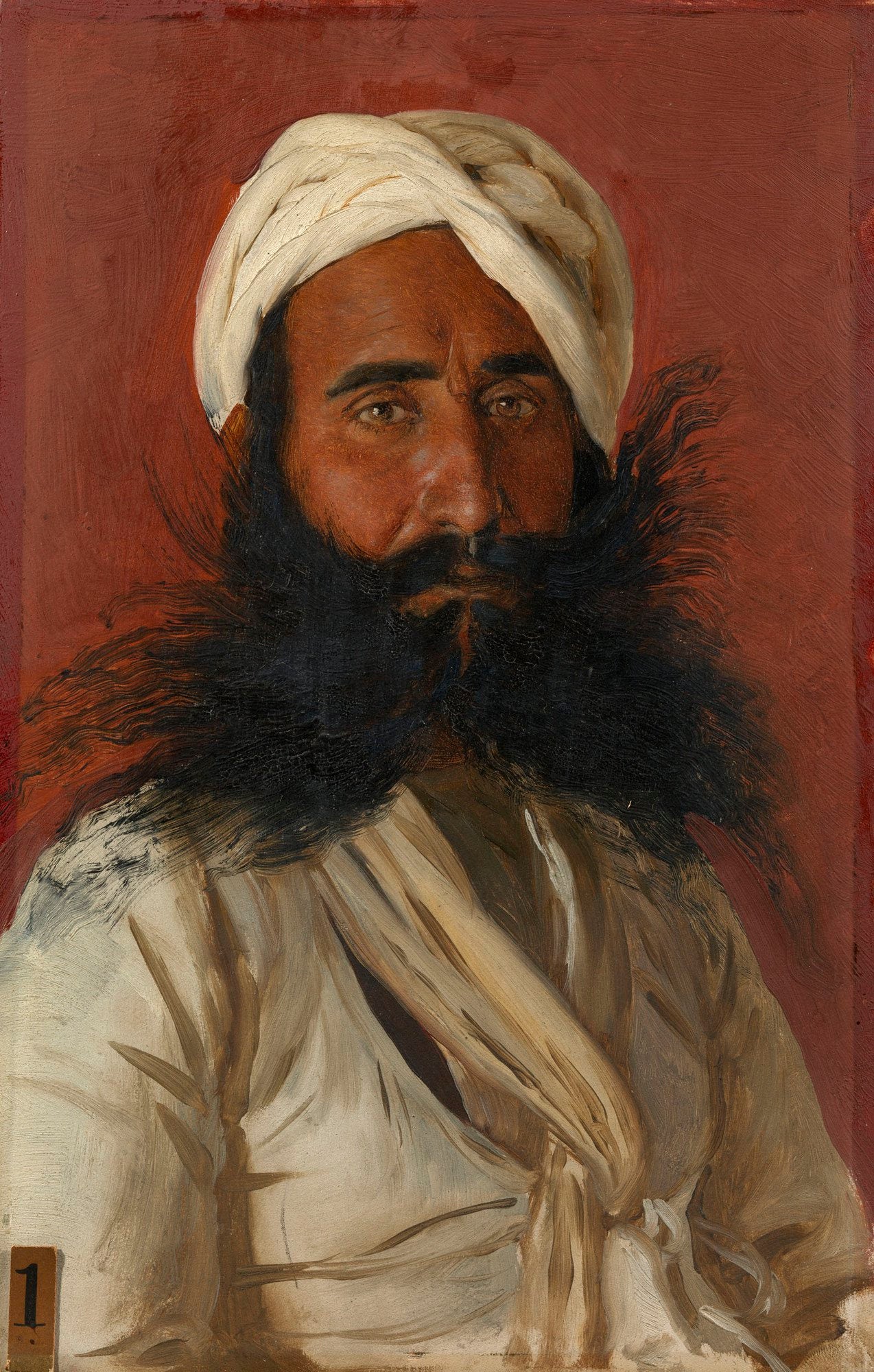 Sarup Singh, vintage artwork by Rudolph Swoboda, A3 (16x12") Poster Print