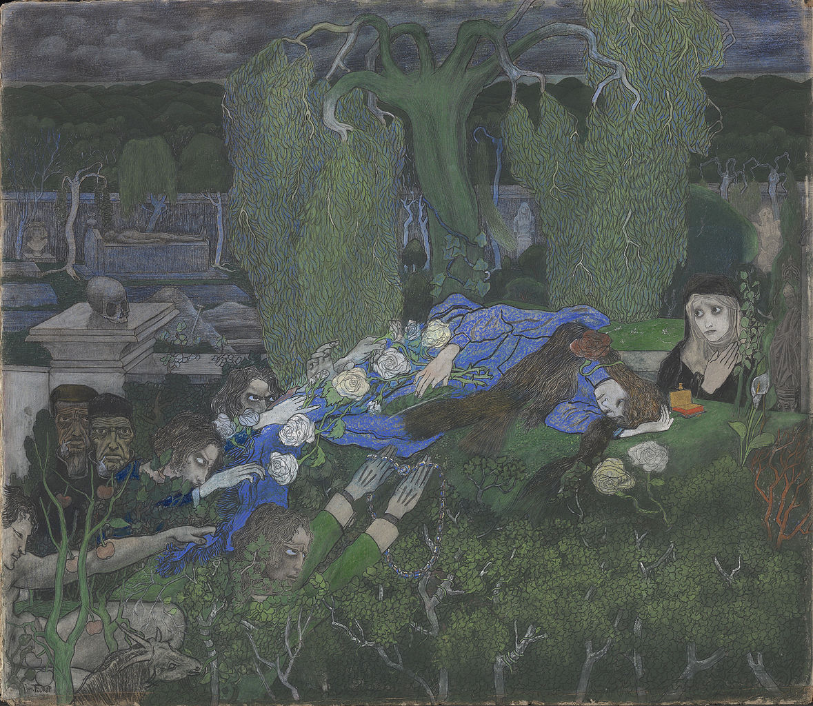 The Vagabonds by Jan Toorop,A3(16x12")Poster