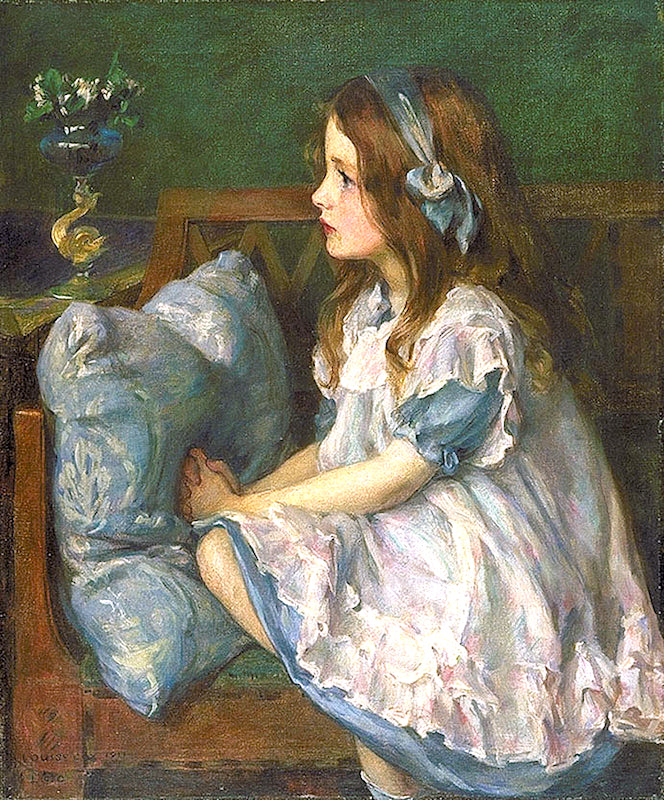 May Flowers, vintage artwork by Louise Cox, 12x8" (A4) Poster