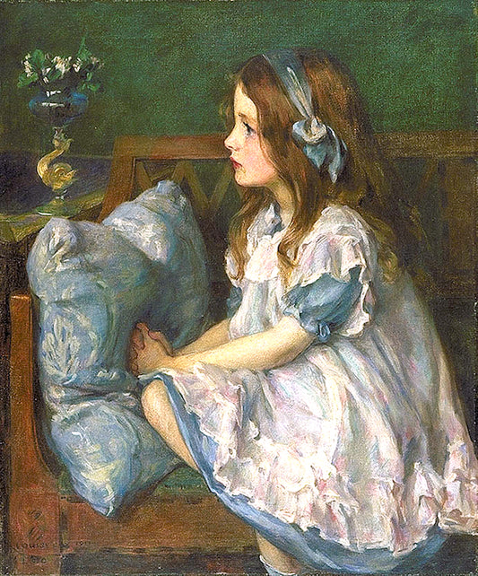 May Flowers, vintage artwork by Louise Cox, 12x8" (A4) Poster