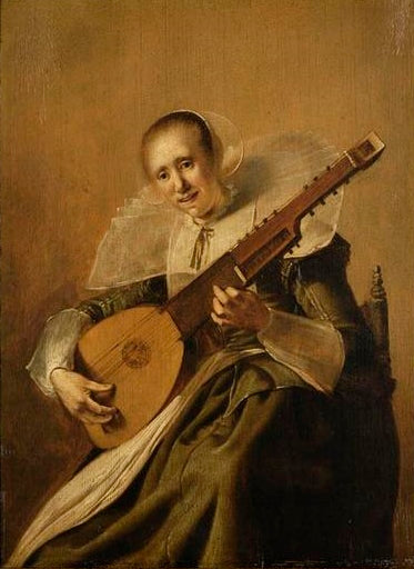 The Joy of Playing, vintage artwork by Pieter Codde, 12x8" (A4) Poster