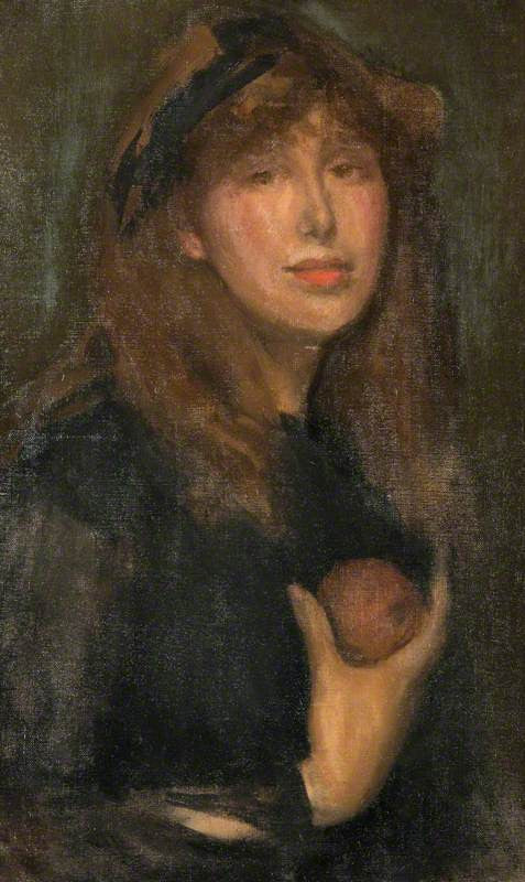 Dorothy Seton, vintage artwork by James Abbott McNeill Whistler, 12x8" (A4) Poster