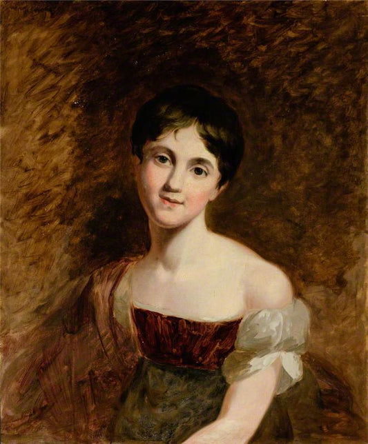 Lady Jane Gordon, vintage artwork by George Hayter, 12x8" (A4) Poster