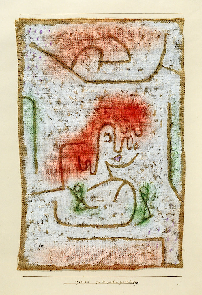 Girl, Two Brandies by Paul Klee,16x12(A3) Poster