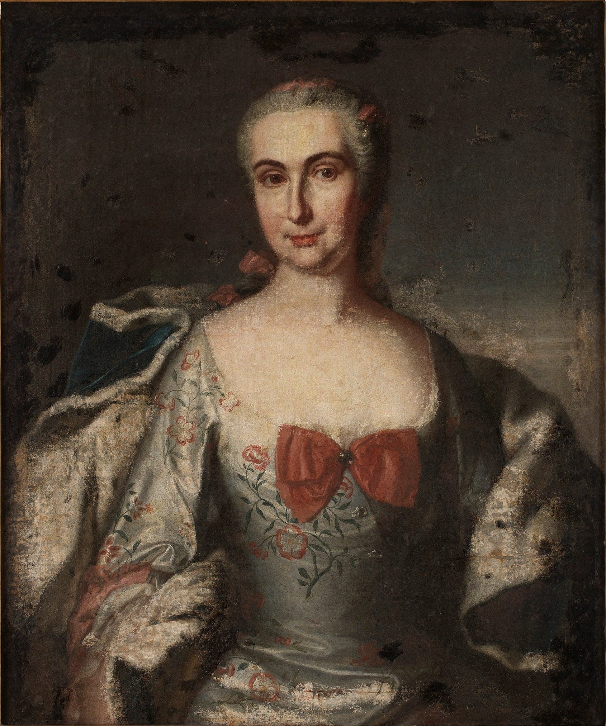 Hedvig Ulrika Liljencrantz, vintage artwork by Johan Joachim Streng, 12x8" (A4) Poster