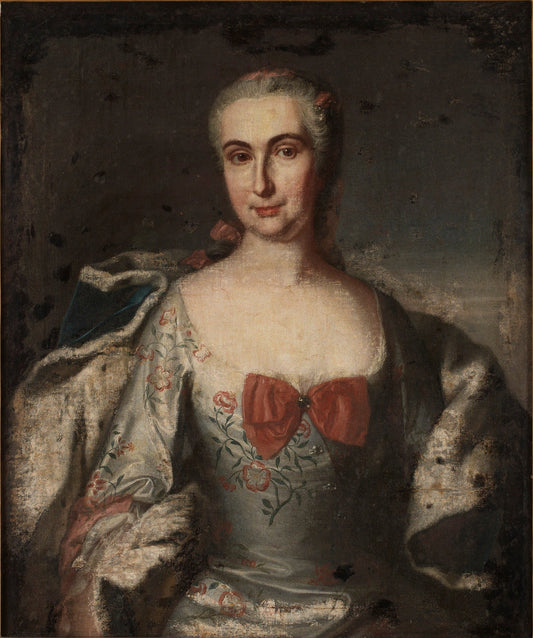 Hedvig Ulrika Liljencrantz, vintage artwork by Johan Joachim Streng, 12x8" (A4) Poster
