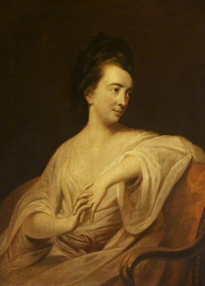 Jane Colchester, vintage artwork by Francis Cotes, R.A., 12x8" (A4) Poster