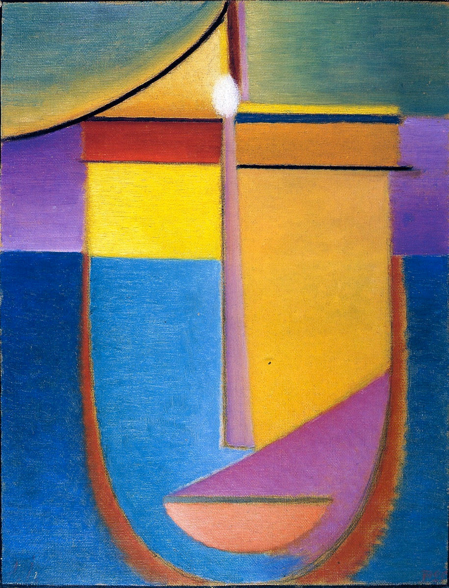 Abstract Head: Sunbeam by Alexei von Jawlensky,A3(16x12")Poster